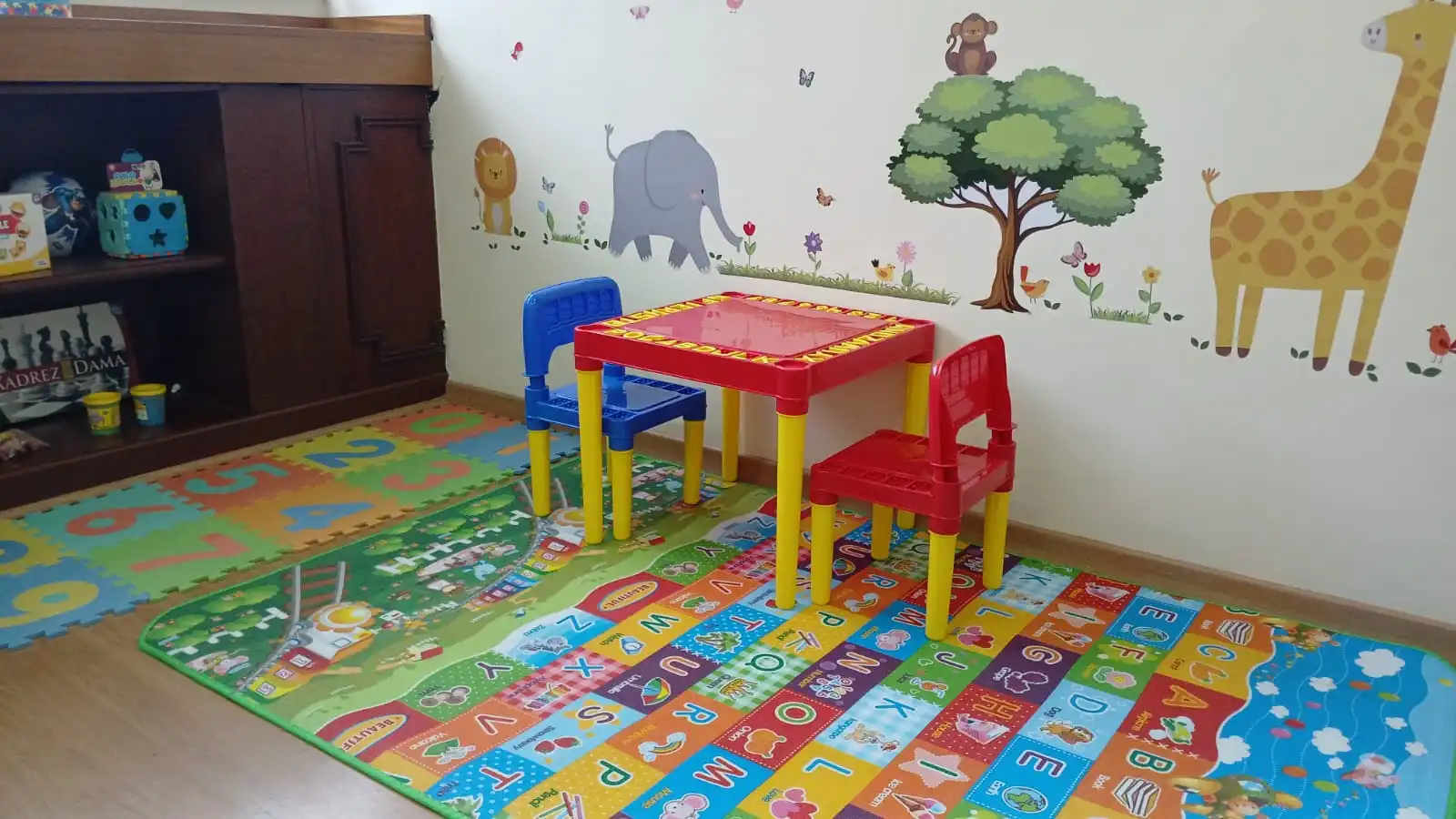 Sala de terapia infantil da ClínCare