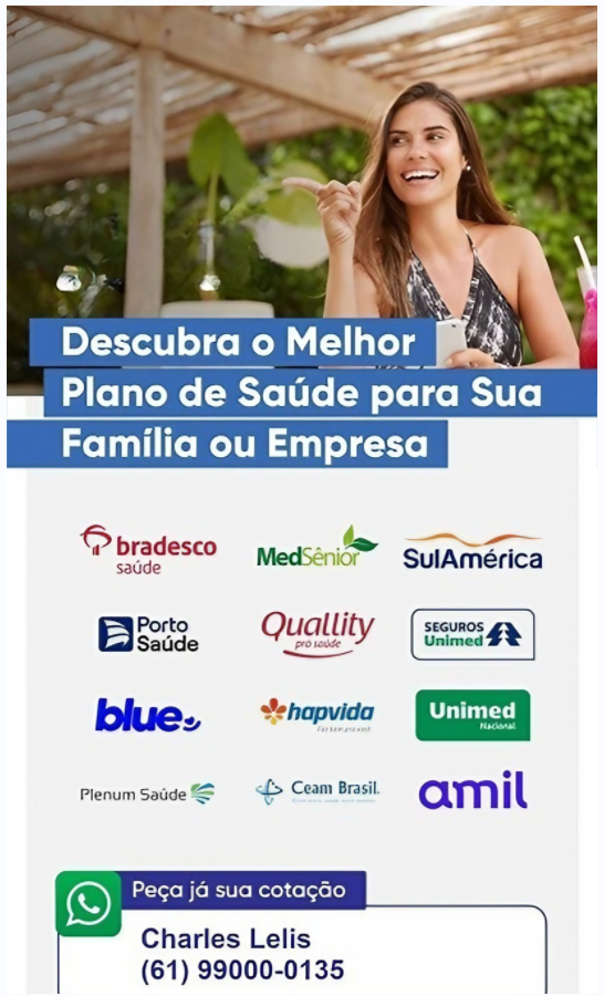 Mulher sorrindo representando saúde e bem-estar