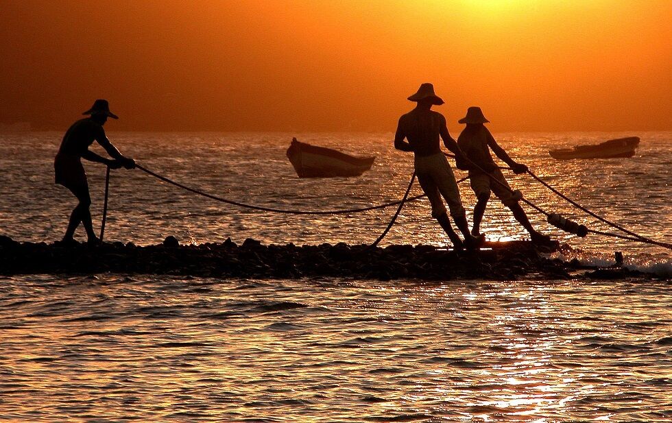 Monumento aos pescadores em Armação dos Búzios