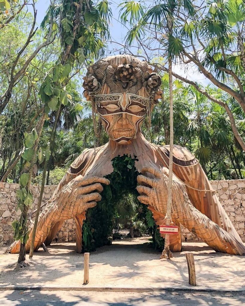 Passeios em Tulum - Escultura ven a la luz