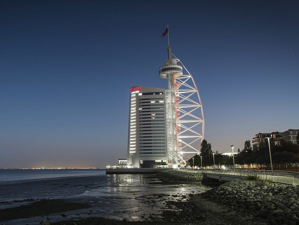 Torre Vasco da Gama, Lisboa Portugal