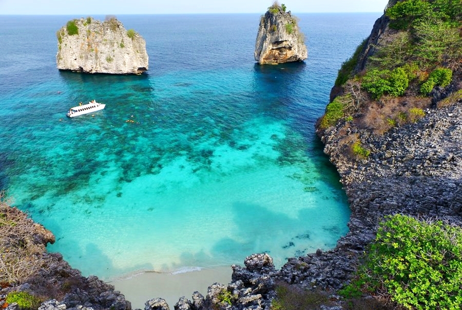 koh rok tour from koh lanta