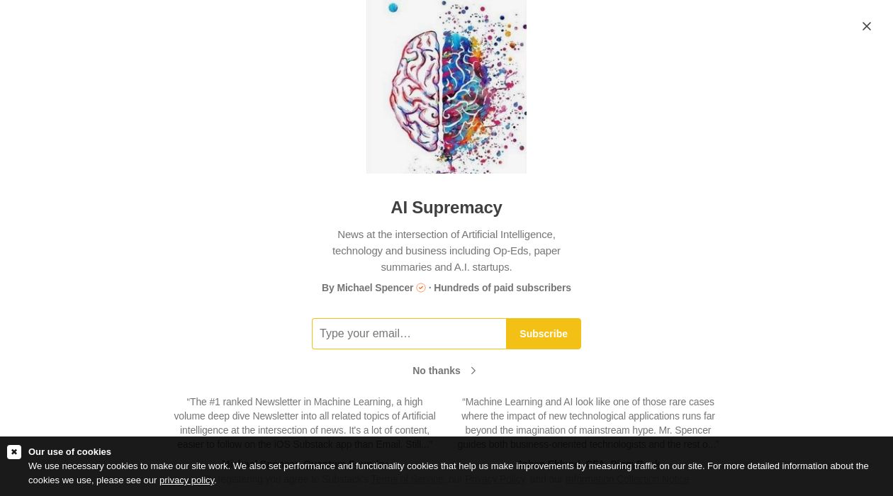 A.I. Supremacy newsletter image