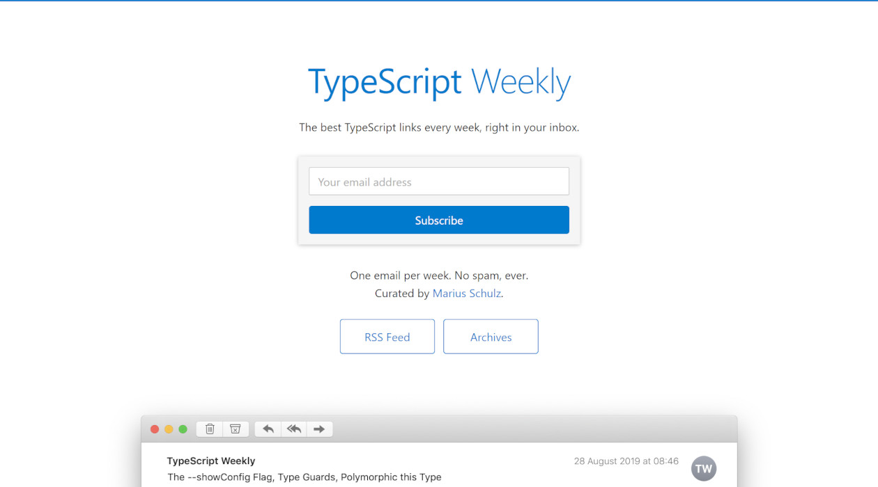 Typescript Weekly image