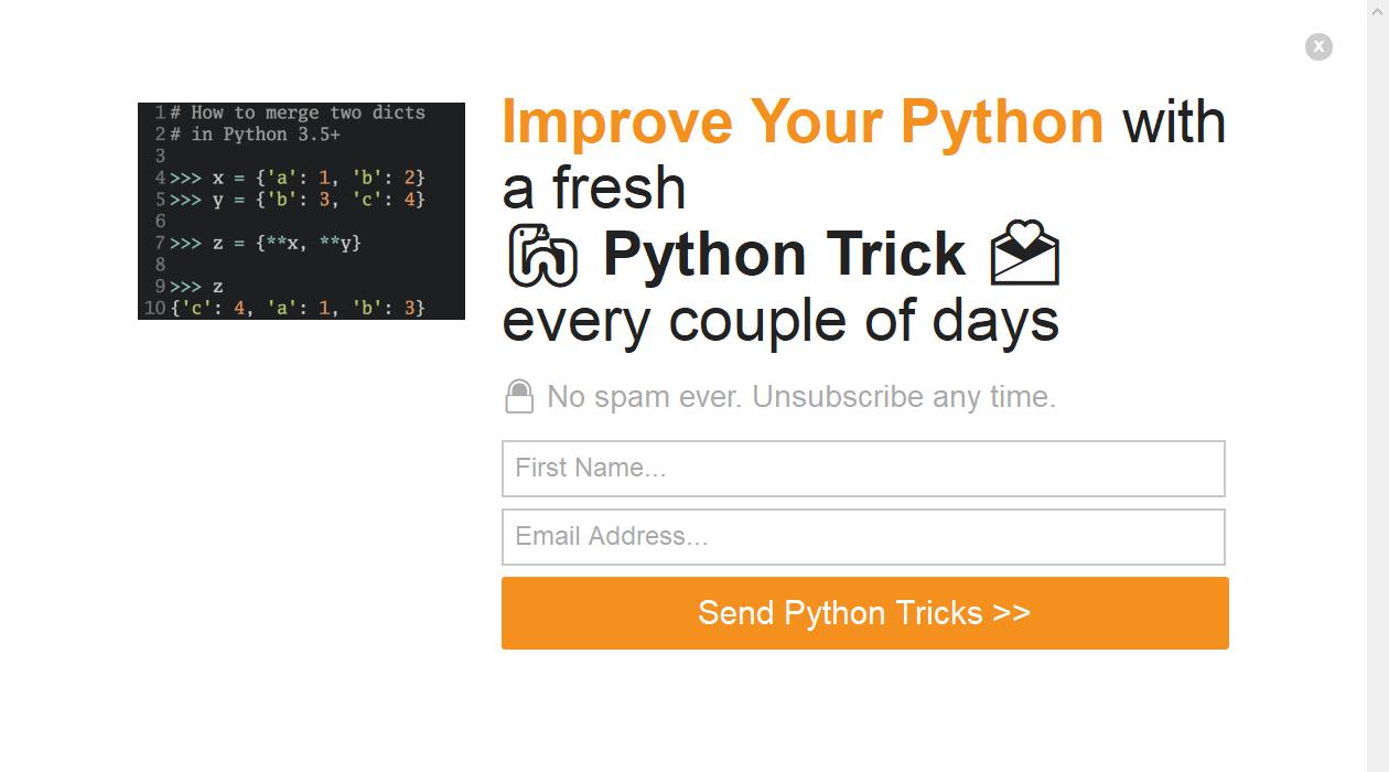 Dan's Python Newsletter image
