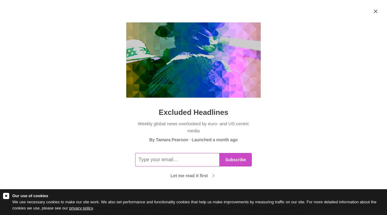 Excluded Headlines newsletter image