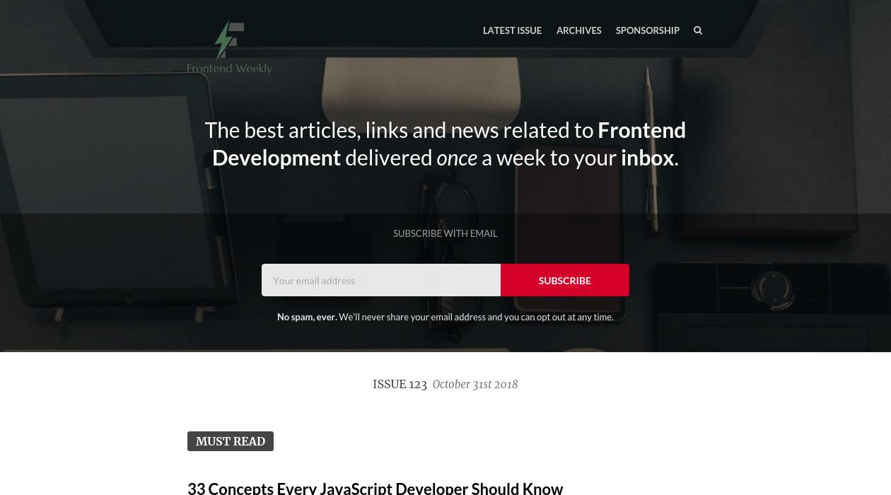 Frontend Weekly image