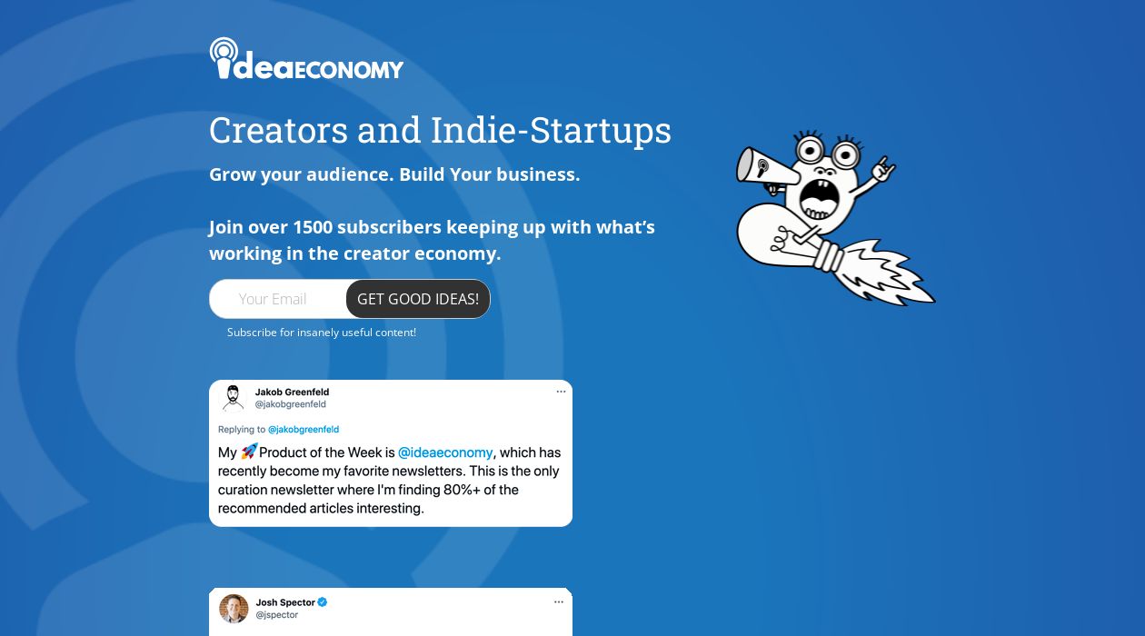 IdeaEconomy.net newsletter image