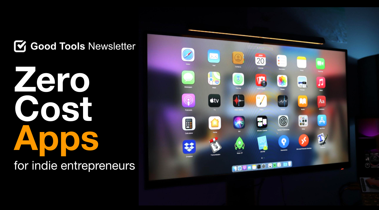 Good Tools newsletter image
