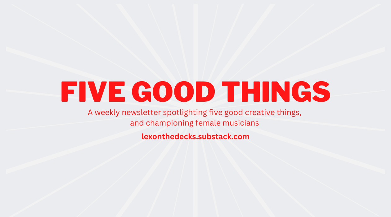 Five Good Things newsletter image