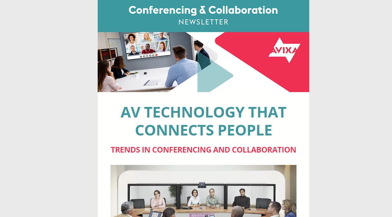 Conferencing and Collaboration newsletter image