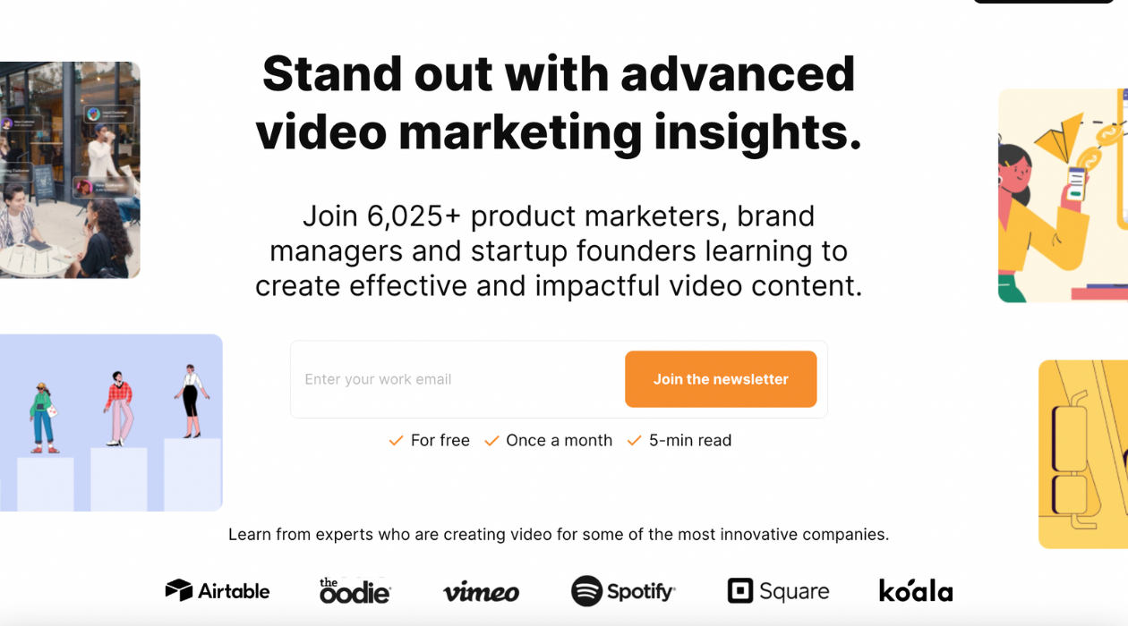 Video For Growth newsletter image