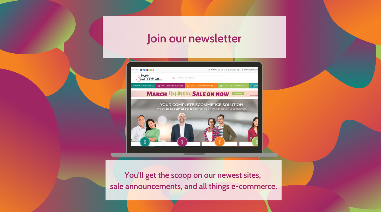 Pure E-Commerce newsletter image