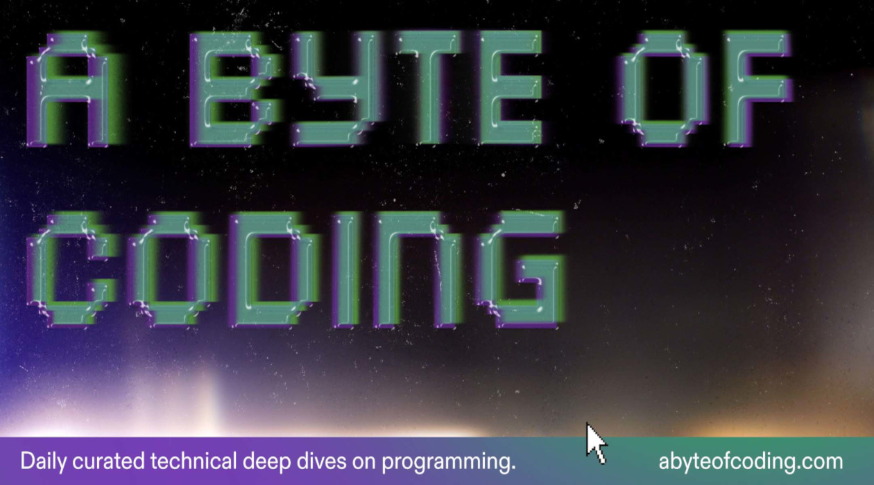 A Byte of Coding newsletter image