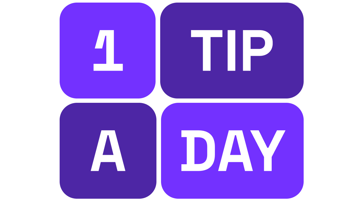 1 Tip a Day newsletter image