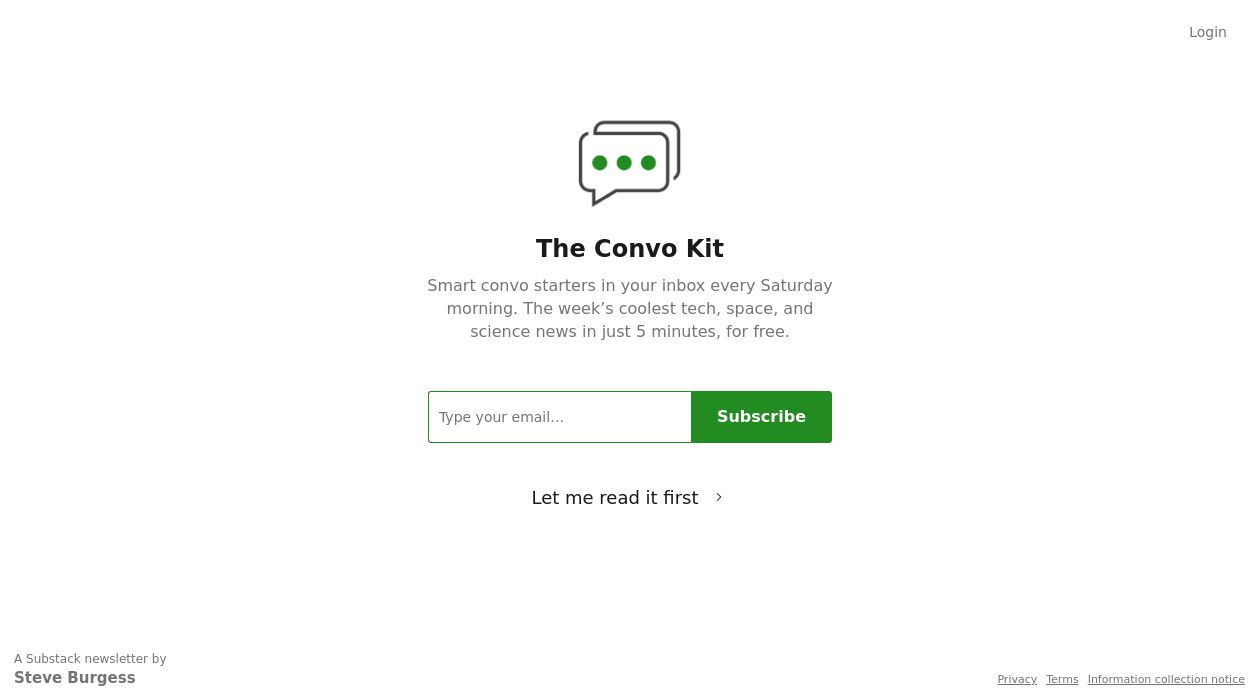 The Convo Kit newsletter image