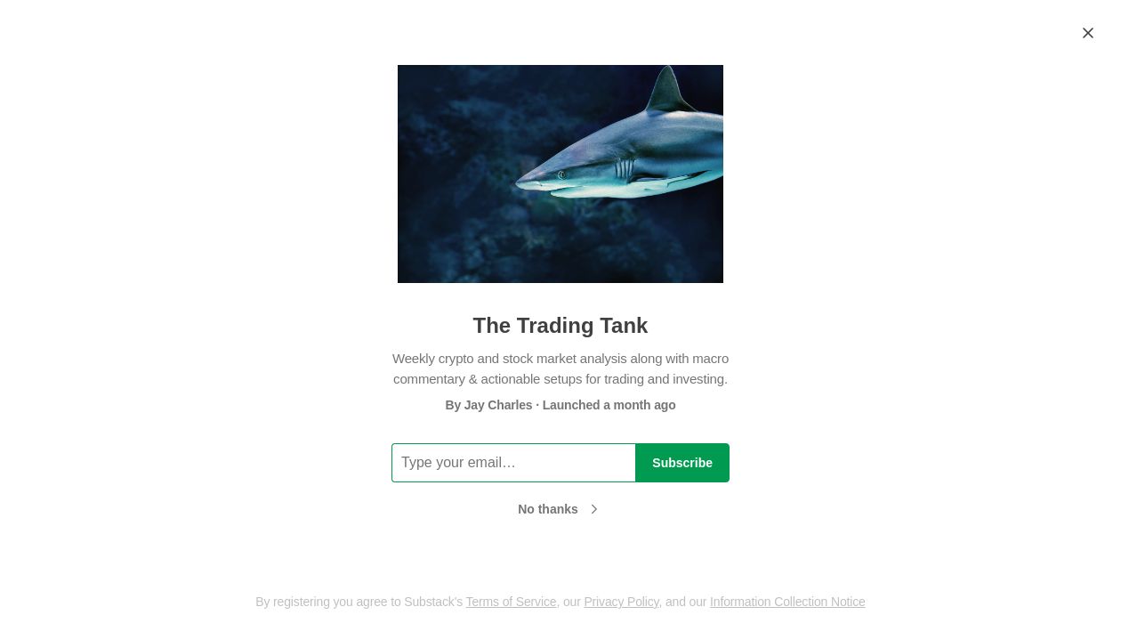 The Trading Tank newsletter image