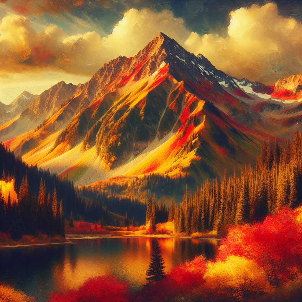 설악산 천불동 계곡의 단풍 절경