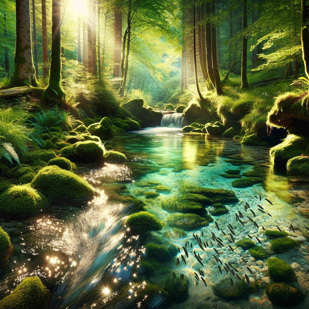 오대산 월정사 전나무 숲길