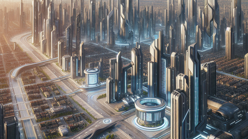 미래 도시의 모습