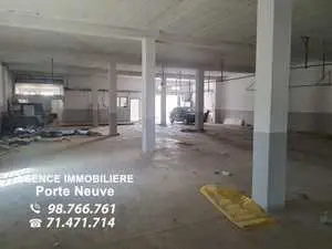 Dépôt 500 m² de stockage bir mcherga Jbal el West