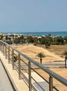 Location saisonnière: Appartement S+3 meublé vue mer-Zone Touristique Mahdia