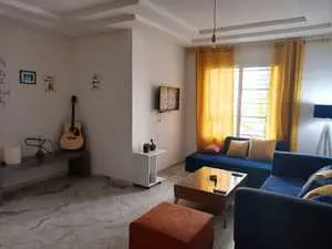 Appartement s+1 haut standing a louer par courte durée la soukra 