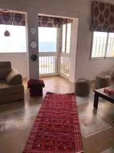 Appartement S+2 vue sur mer La Goulette.