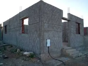 Maison en train de construction