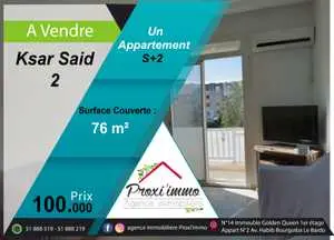 Un Appartement S+2 Rénové 