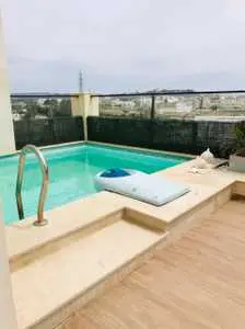 un duplex avec piscine aux jardins de Carthage 