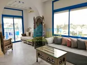 Etage de villa S+3 meublé à Sidi Bou Said