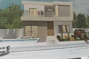 A vendre une villa s+4 moderne en cours de construction à la soukra