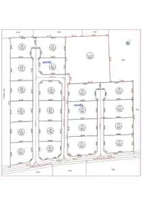 a vendre des lots de terrains dans un lotissement route de bouzayen km9