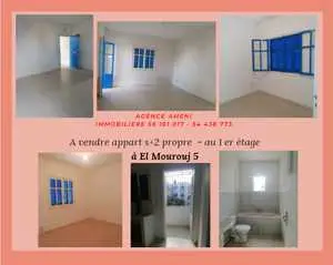 ❤ A vendre appartement s+2 à el Mourouj 5 - en face #Magasin_Aziza.