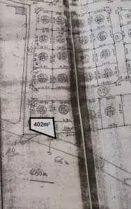Terrain 402 m² à usage d'habitation