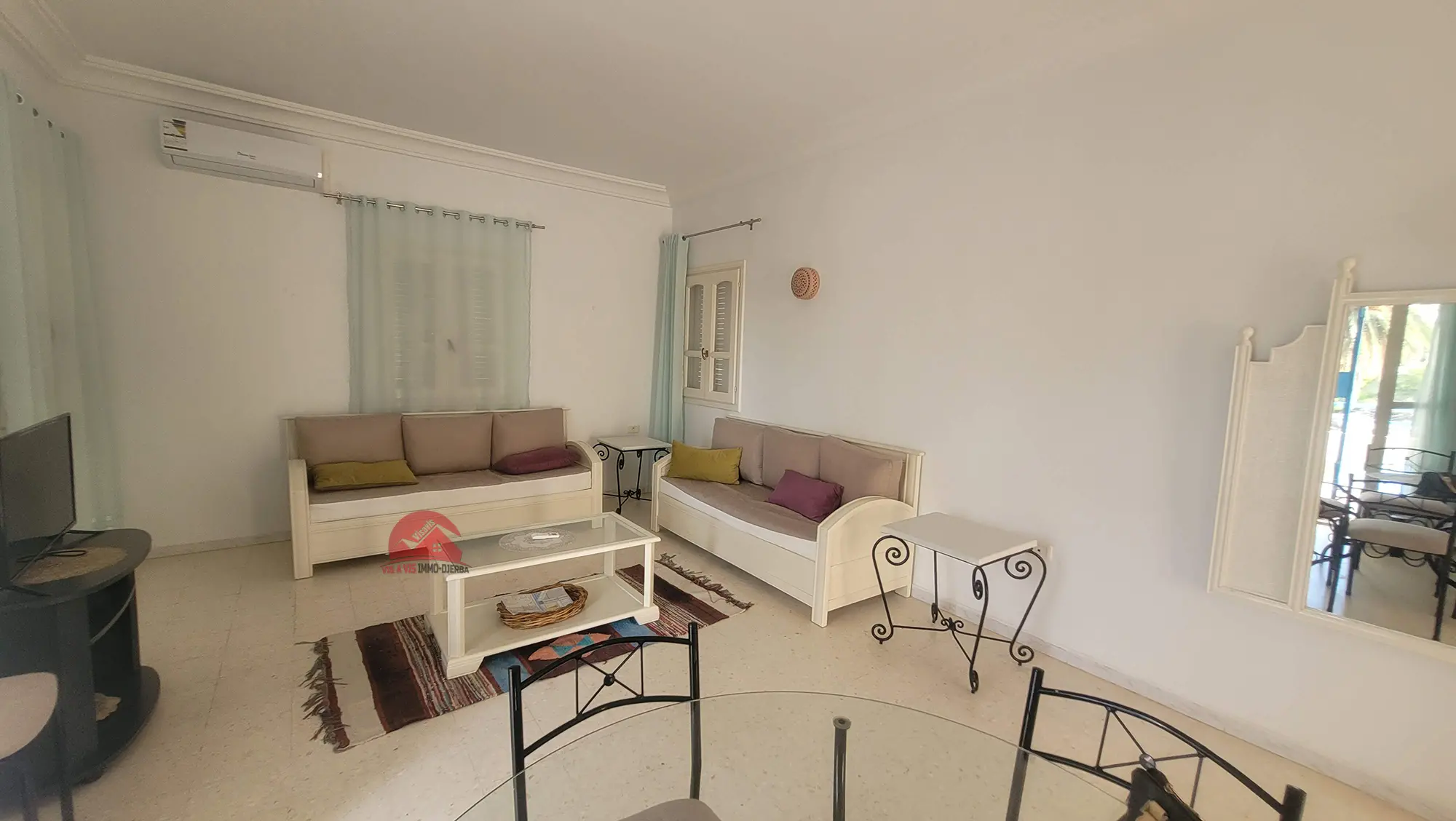 LOCATION ANNUELLE D'UN ÉTAGE DE VILLA À AL JAZIRA - RÉF L736