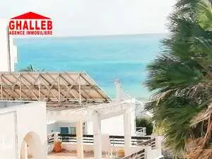 bel apprt vue sur mer à Hammamet y