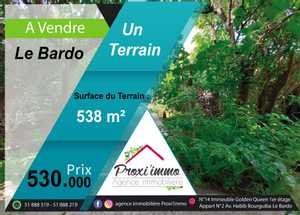 Terrain au Bardo prés de Avenue Tayeb Mhiri