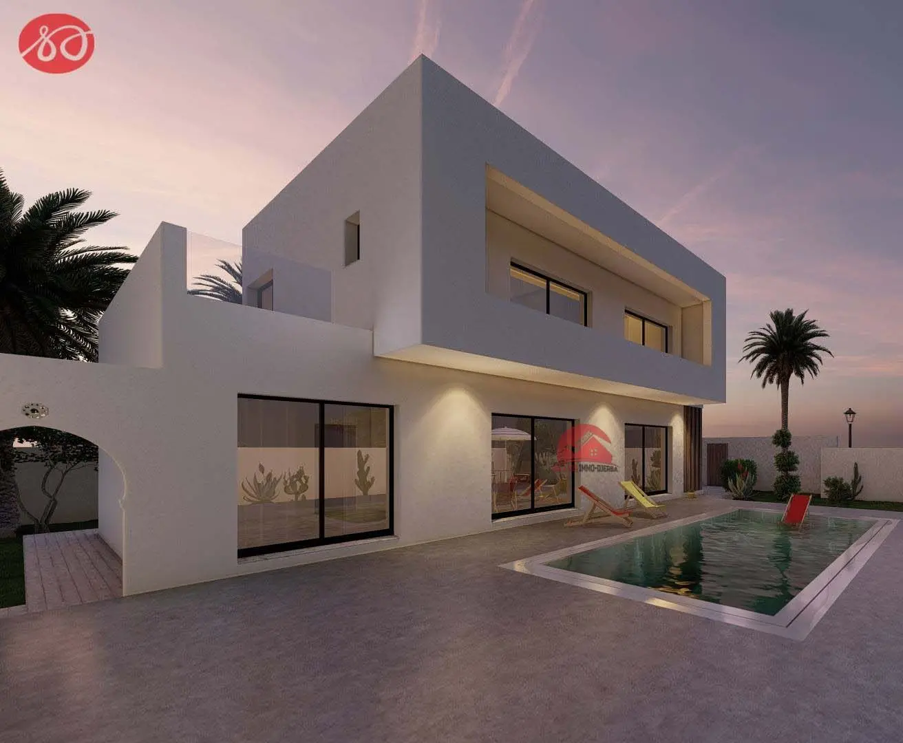 IMMOBILIER NEUF À DJERBA HOUMT SOUK - RÉF P 530