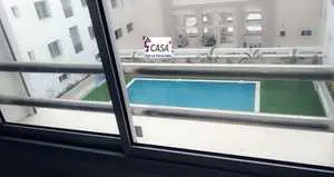 S+2 vu piscine dans une résidence sur la route principale Hammadi Abid AFH