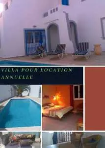 Villa pour location annuelle