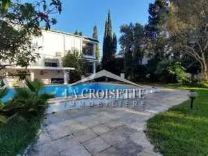 Une villa avec piscine vue sur mer à Gammarth Supérieur MVL0529