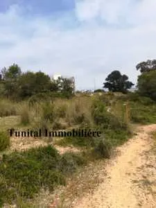 La Marsa Jbal Khaoui A vendre terrain vue panoramique 