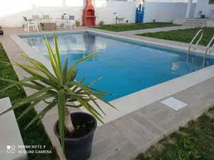 Villa indépendante avec piscine privé a louer a haouaria plage Nord