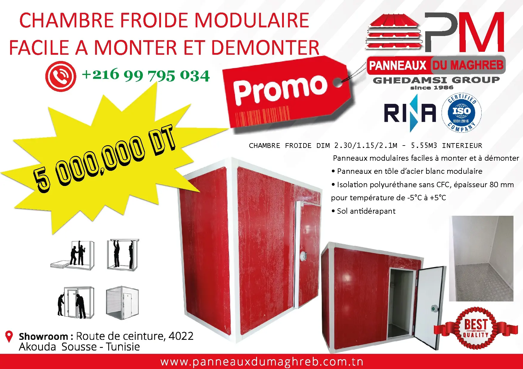 chambre froide - frigo