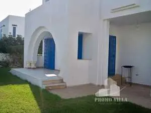 Belle villa S+3 avec jardin à Hammamet 