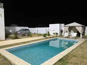 a louer villa avec piscine hammamet sud