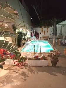 Villa en S+4 avec piscine pour la location estivale à Hammamet 