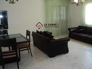 A louer un appartement S+3 meublé à Cité Les Palmerais